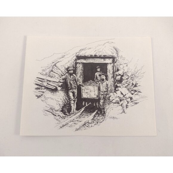 8 Hasty Note Cards Canadian Historical Drawings Art Prints Tonia Marks 1960s - Picture 6 of 16